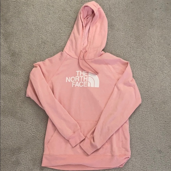 Salmon north face hoodie Clearance